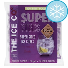 The Ice Co. Super Cubes 1Kg
