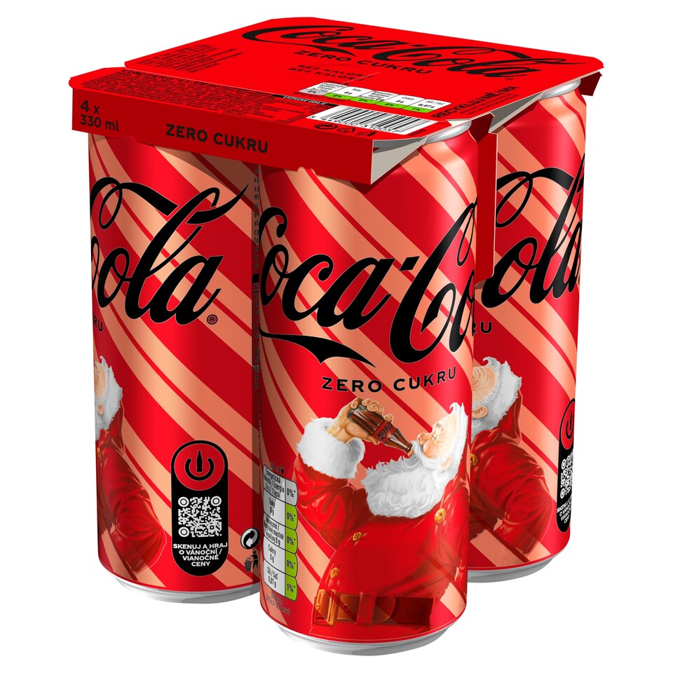 Coca-Cola Zero 4 x 330ml