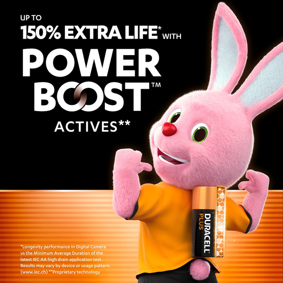 image 1 of Duracell Plus AA Batteries 16 Pack