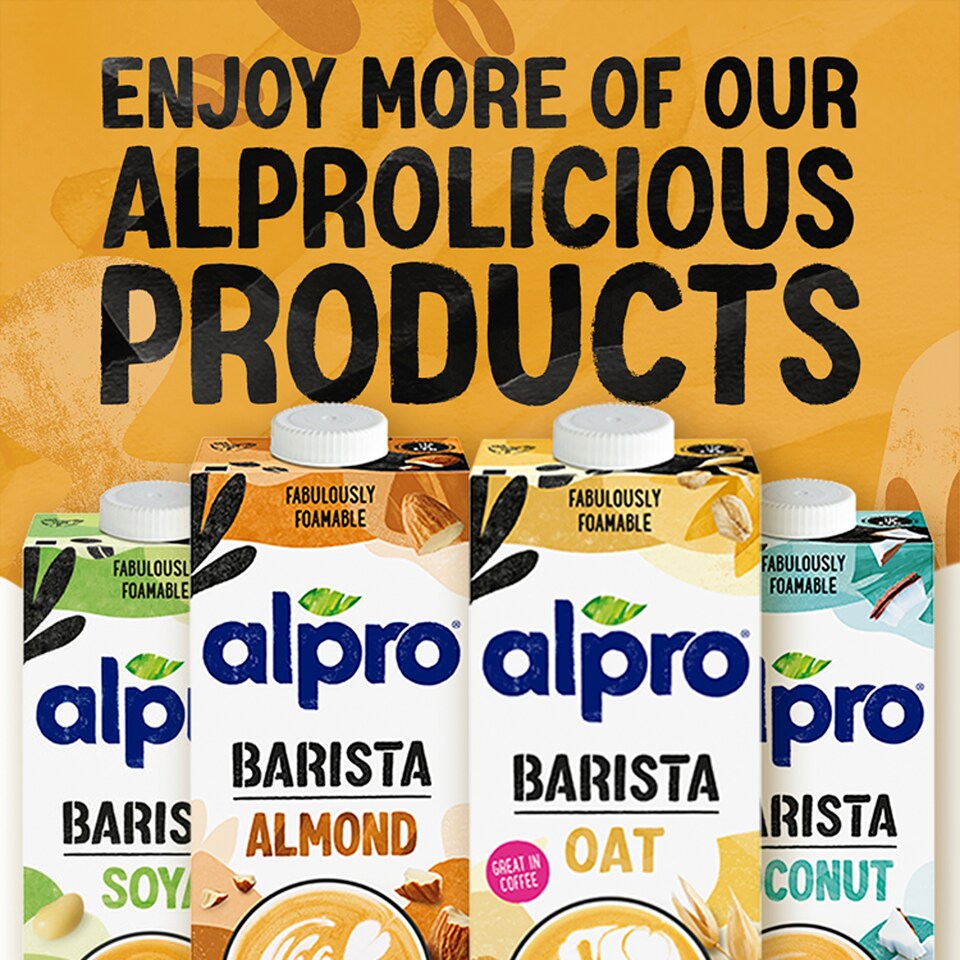 image 1 of Alpro Barista Almond Long Life Dairy Free Drink 1L