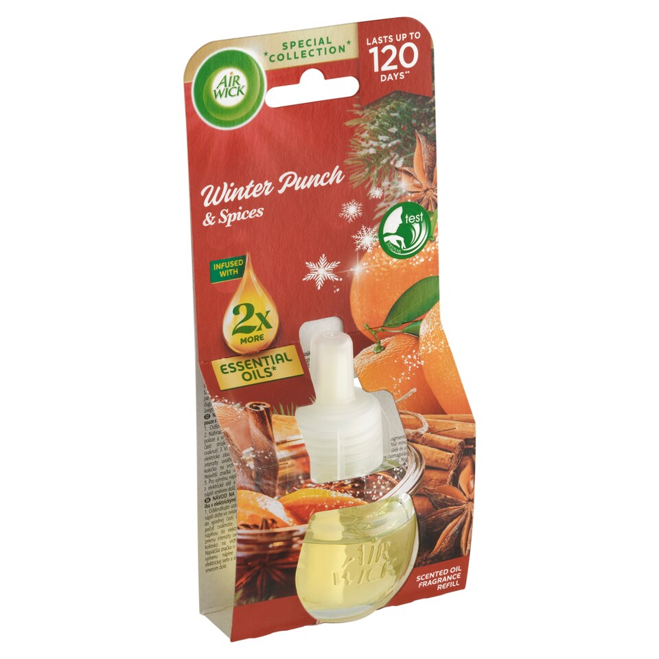 image 1 of Air Wick Liquid Refill for Electric Device Winter Punch & Spices 19ml