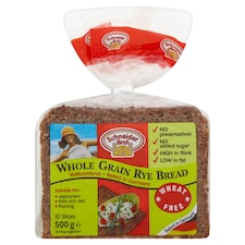 Schneiderbrot Whole Grain Vollkornbrot Rye Bread 500g