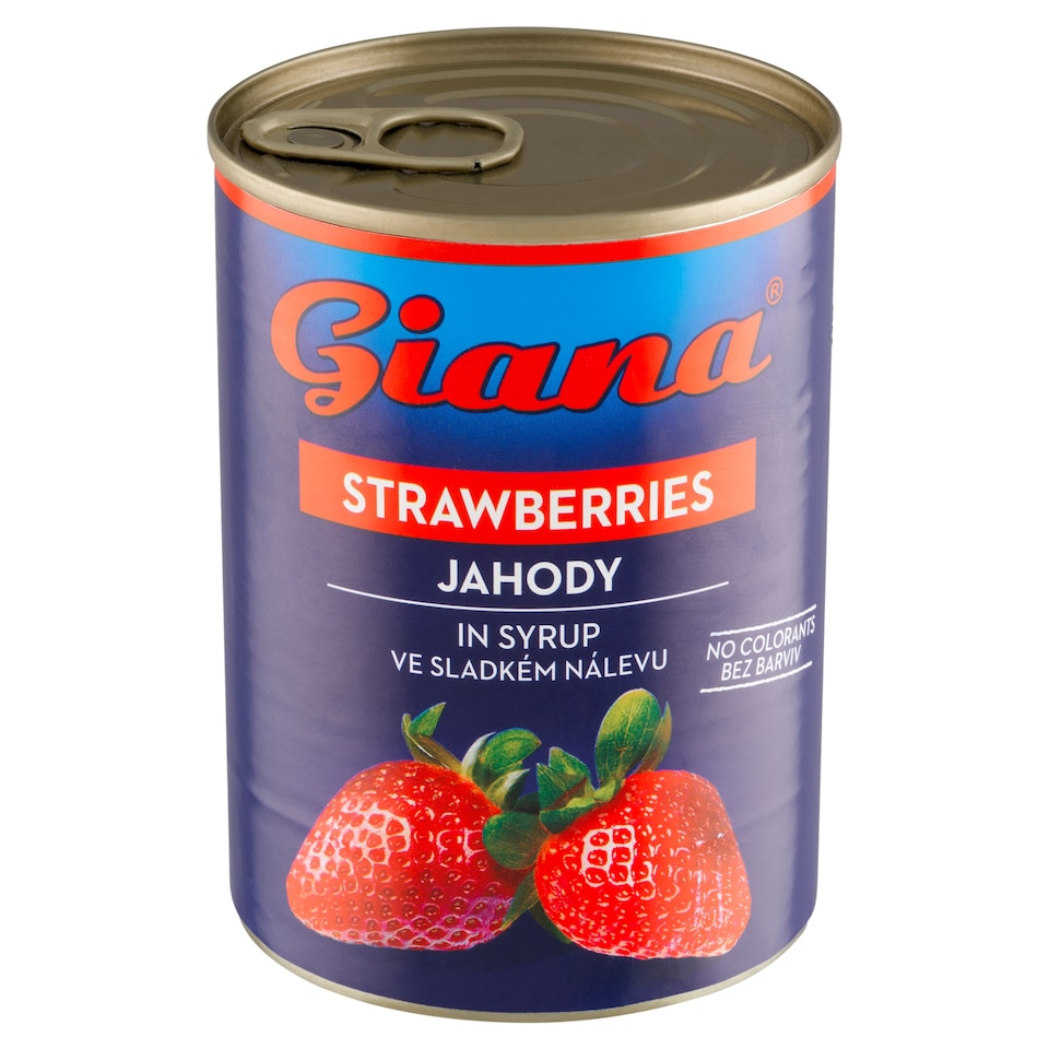 Giana Jahody ve sladkém nálevu 400g