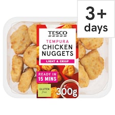 Tesco Tempura Chicken Nuggets 300g