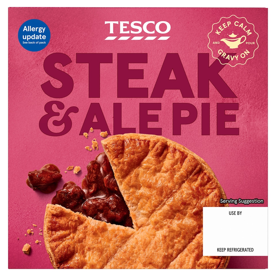 Tesco Steak & Ale Puff Pie 200g