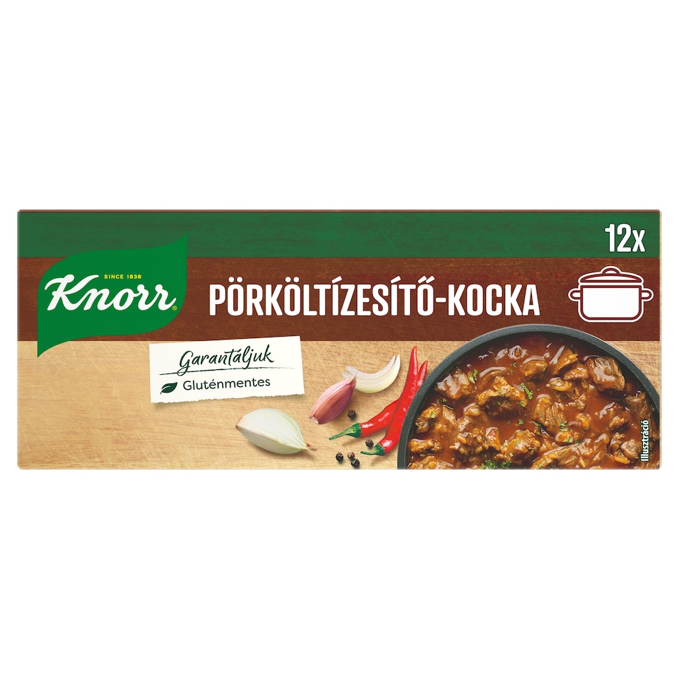 Knorr pörköltízesítő-kocka 12 x 10 g (120 g)
