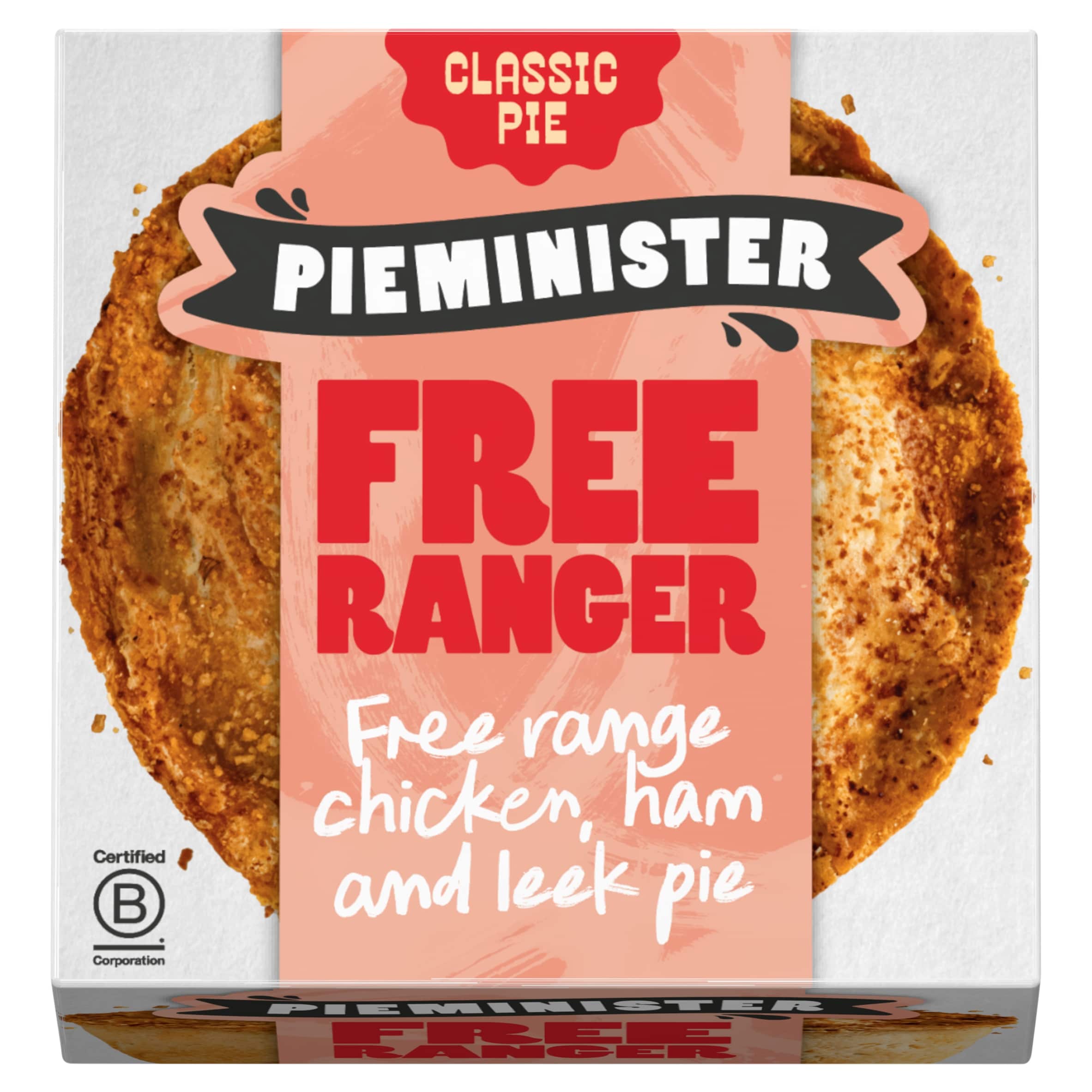 Pieminister Free Ranger Pie with Chicken, Ham & Leek 255g