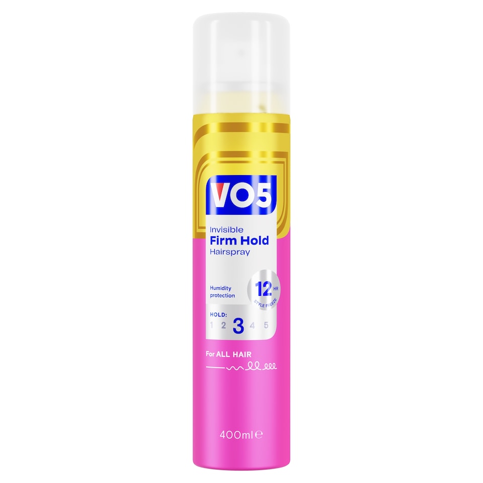 image 1 of Vo5 Firm Hold Hair Spray 400Ml