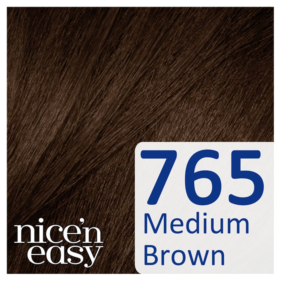 image 1 of Nice'n Easy No Ammonia Medium Brown 765 Hair Dye