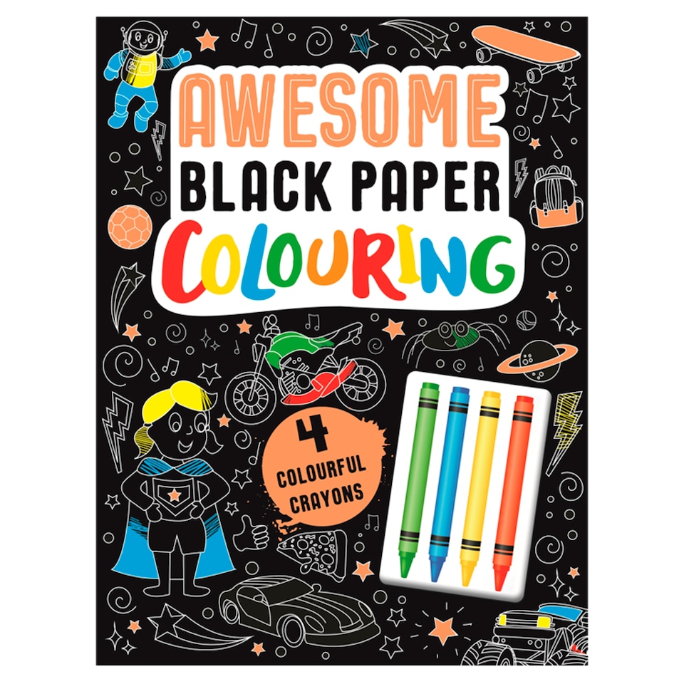 Coloured Paper Colouring Book