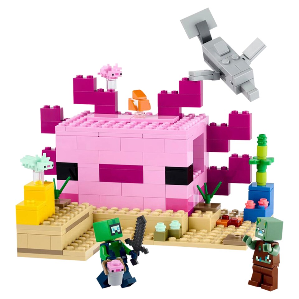 obrázok 1 z LEGO Minecraft 21247 Dom axolotlov
