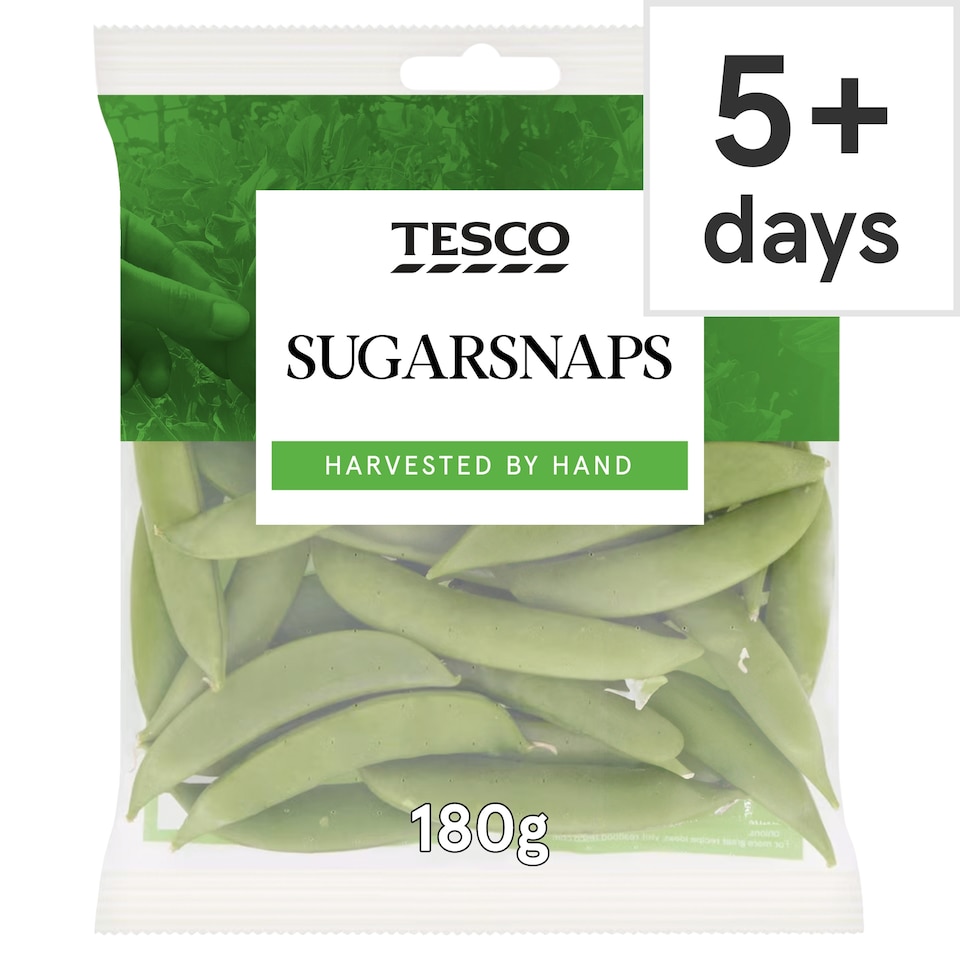 image 1 of Tesco Sugarsnap Peas 180g