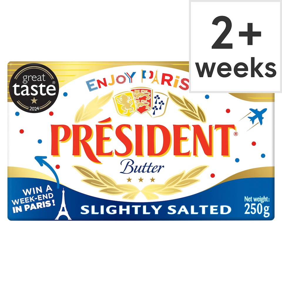 President Slightly Salted Butter 250G