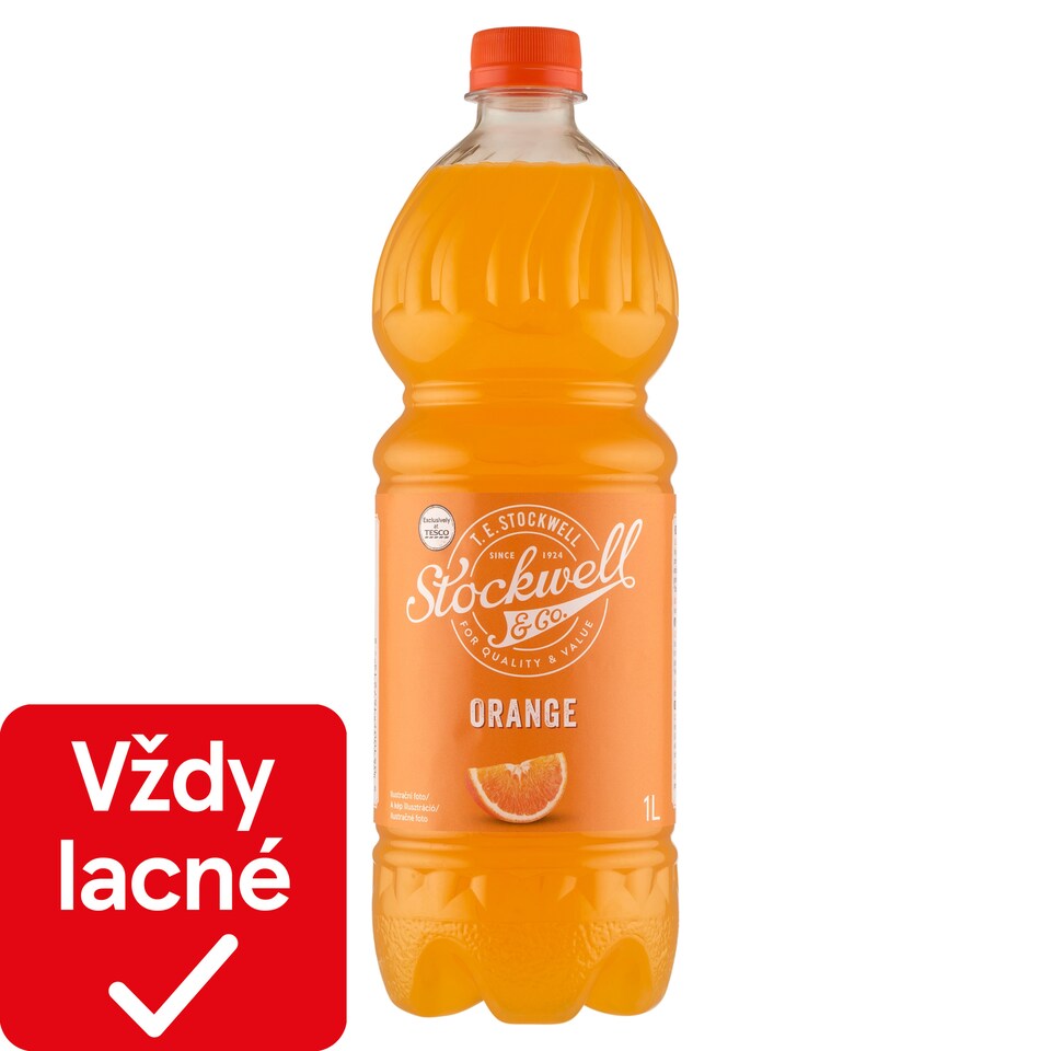 Stockwell & Co. Pomarančový nápojový koncentrát 1 l