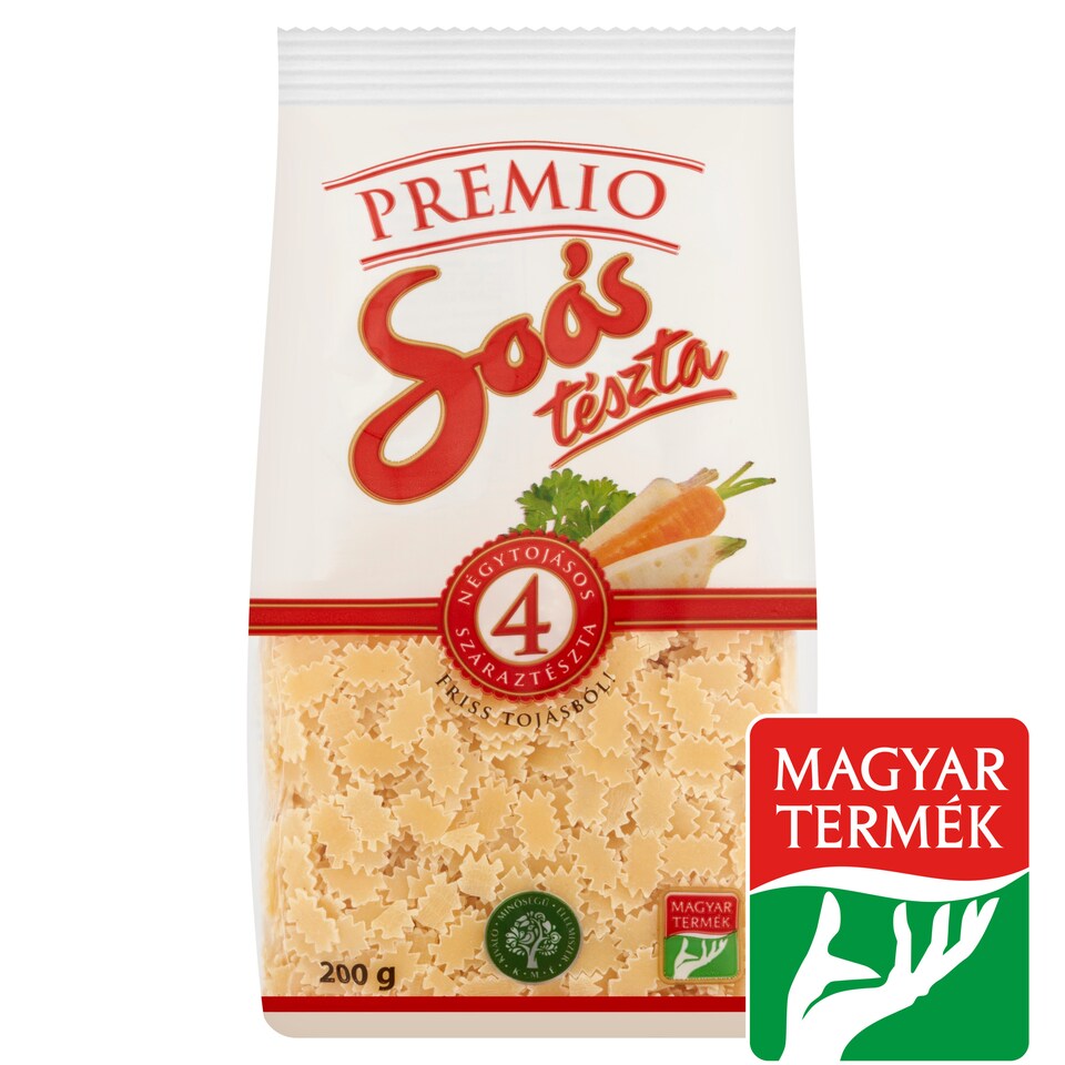 Soós Premio Strawberry Dried Pasta with 4 Eggs 200 g
