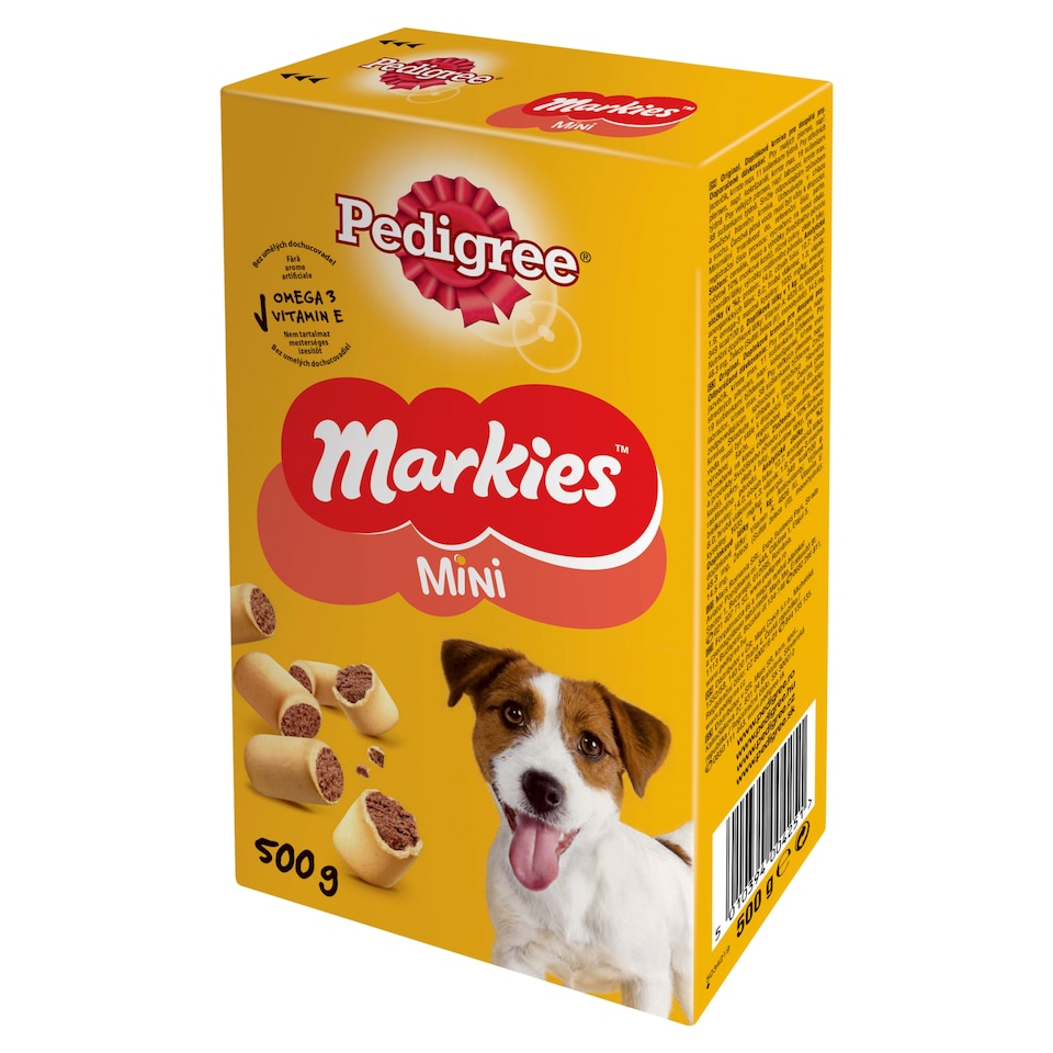Pedigree Markies Mini Complementary Pet Food for Adult Dogs 500 g