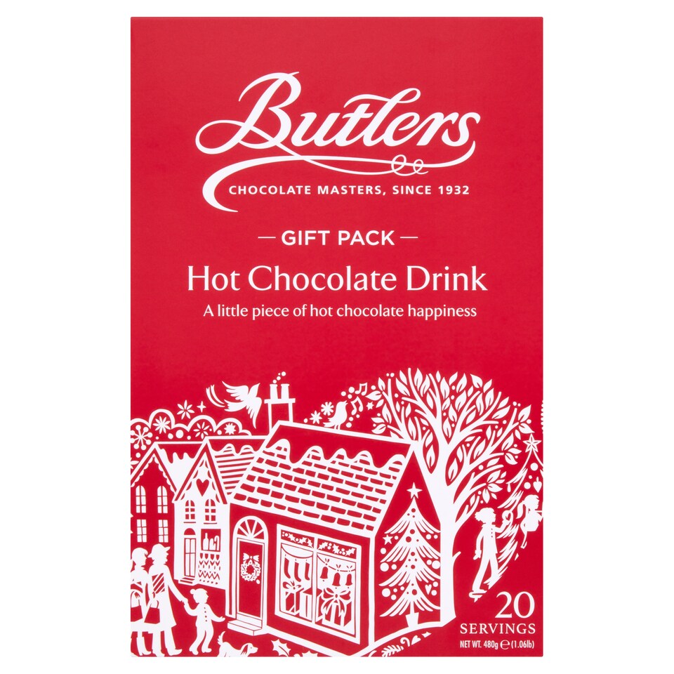 Butlers Hot Chocolate Drink Gift Pack 480G