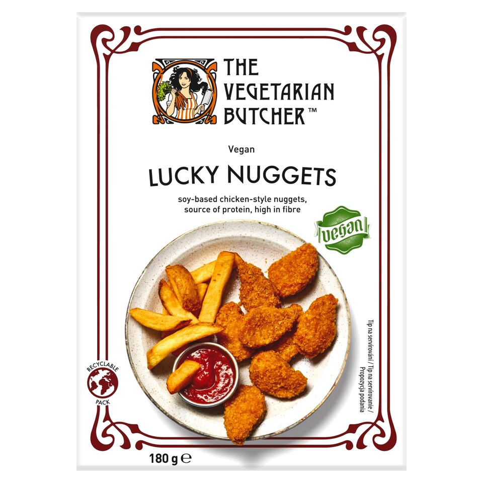 The Vegetarian Butcher Lucky Nuggets vegánské nugetky 180 g