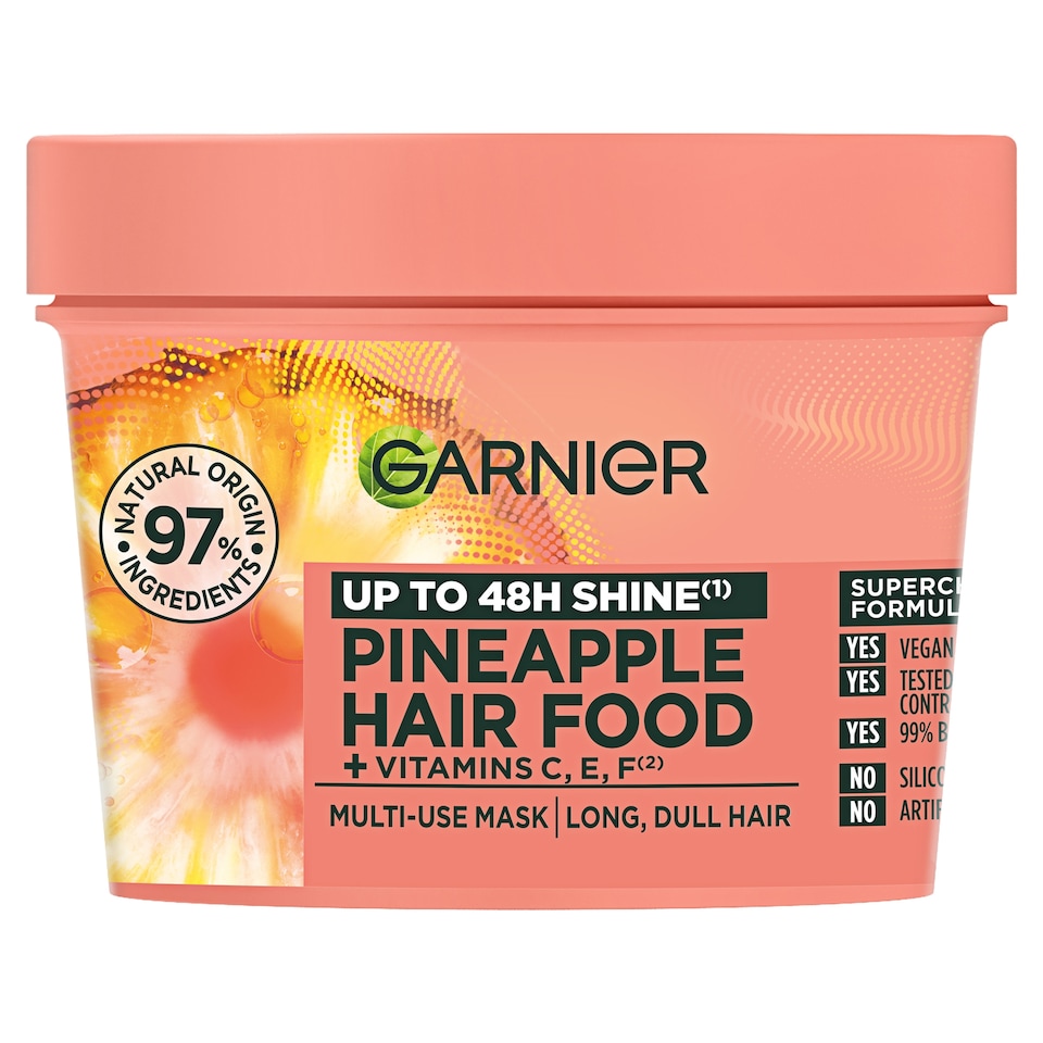 image 1 of Garnier Ultimate Blends Hair Food Pineapple 3In1 Mask 400ml