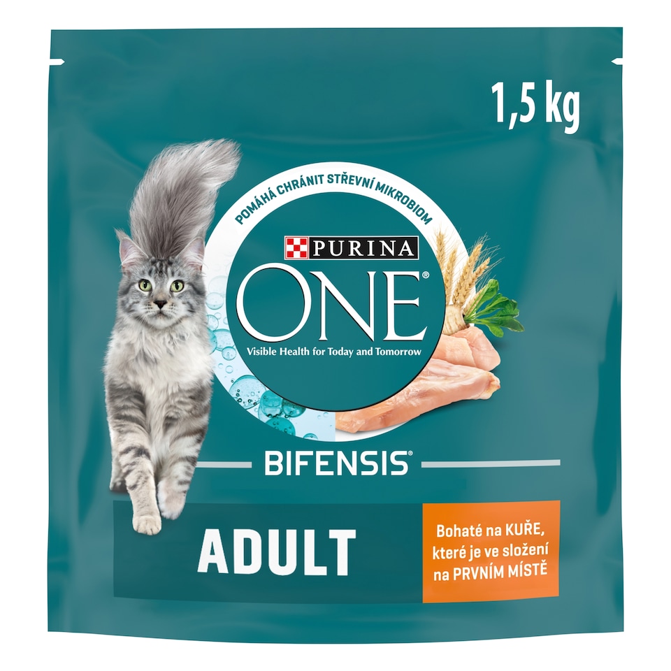 Obrázek 1 pro produkt Purina ONE Bifensis Adult granule pro kočky kuře 1,5kg