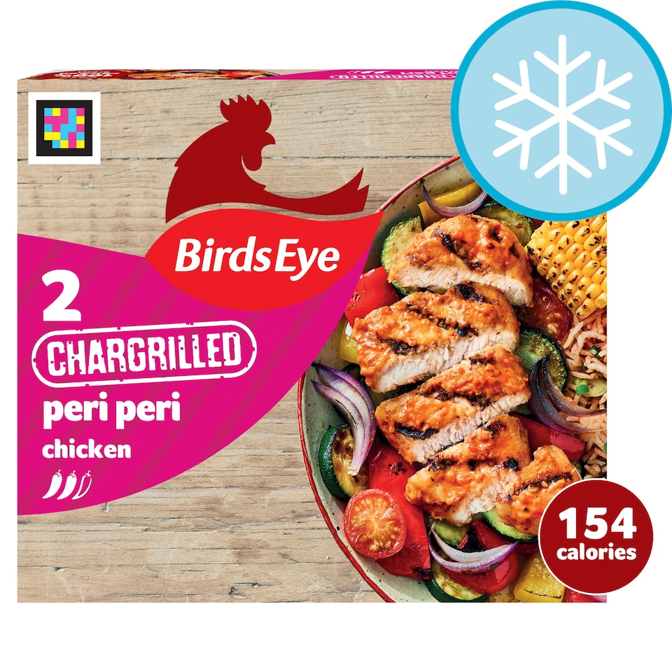 Birds Eye 2 Peri Peri Chicken Chargrills 174G