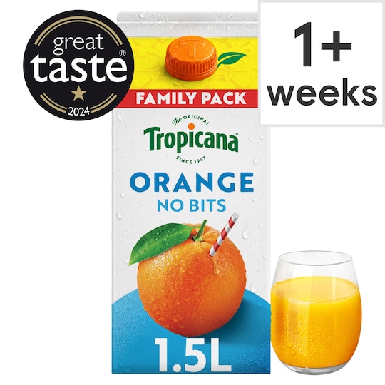 Tropicana Smooth Orange Juice 1.5L