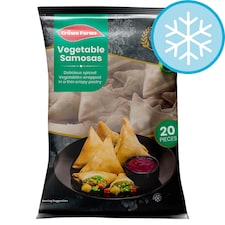 Crown Farms Vegetable Samosa's 20 Pieces 650g