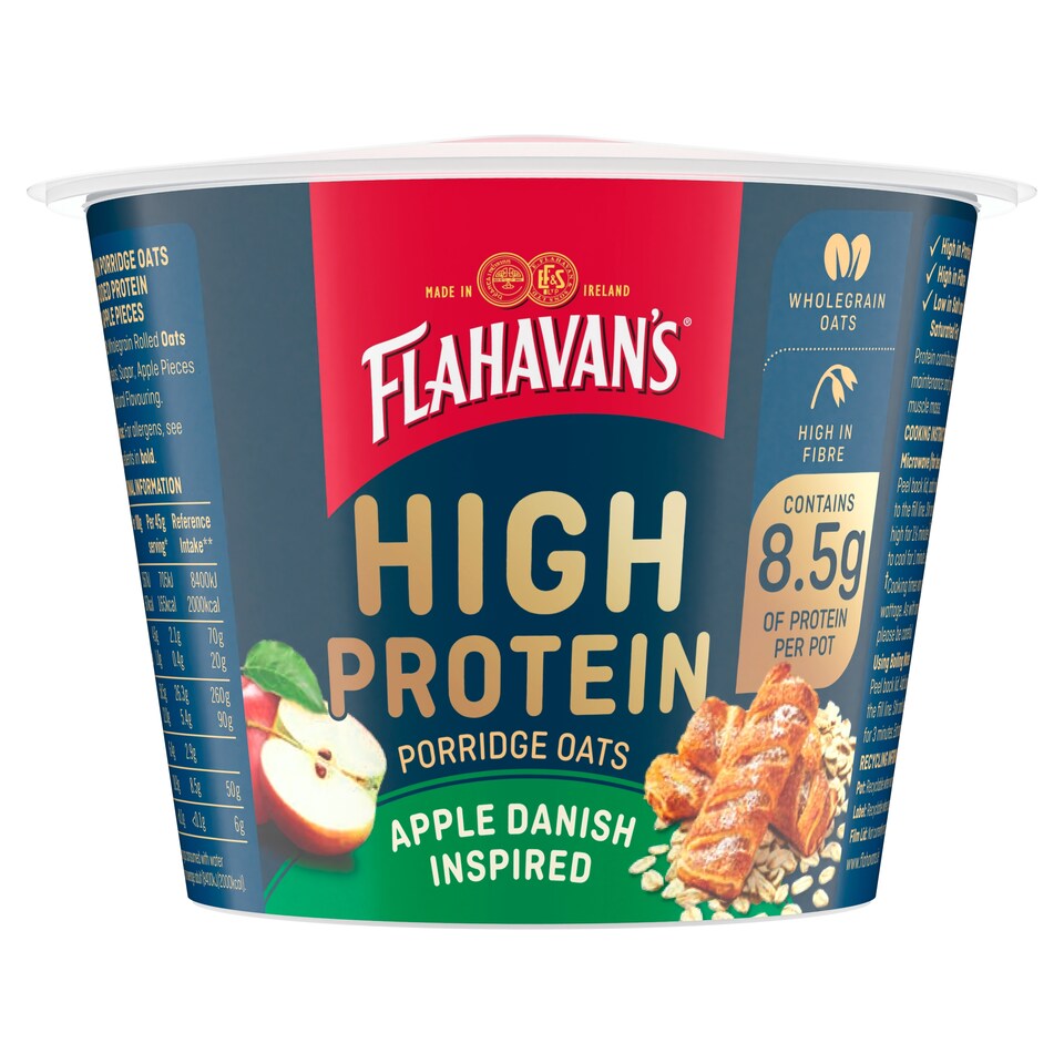 Flahavan's High Protein Apple Danish Pot 45g