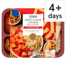 Tesco Sweet & Sour Chicken Meal For One 500G