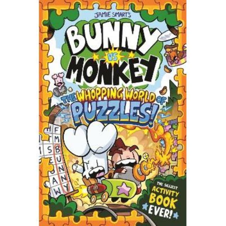 Bunny vs Monkey Whopping World of Puzzles Jamie