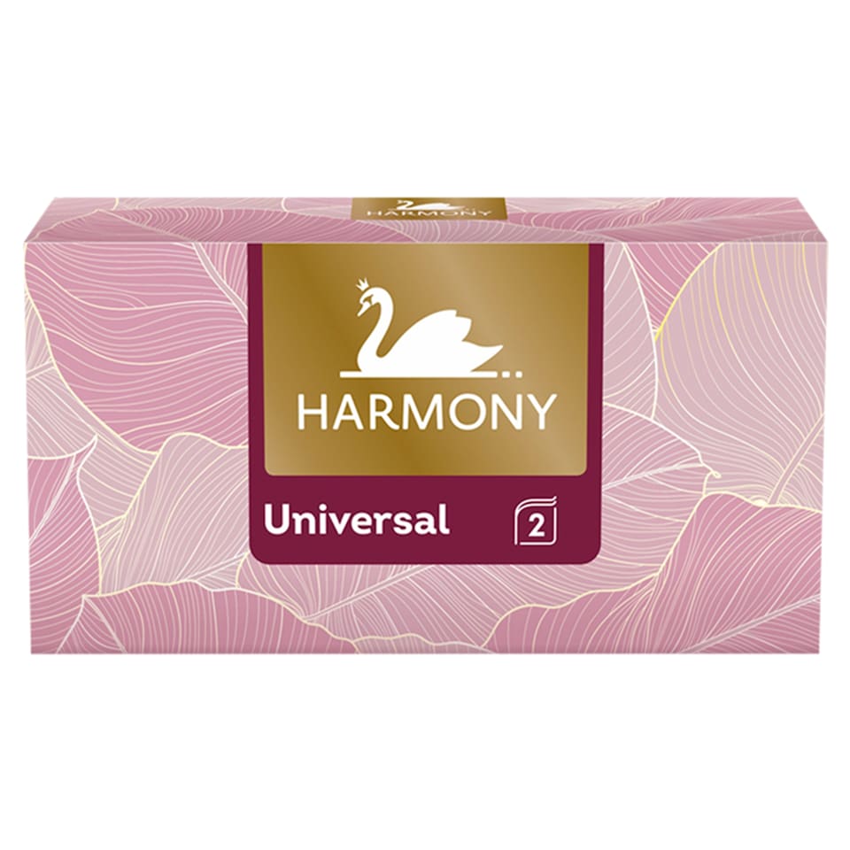 image 1 of Harmony Universal Facial Tissues 2 Ply 150 pcs