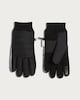 image 1 of F&F Thinsulate™ Ribbed Cuff Quilted Gloves in Black