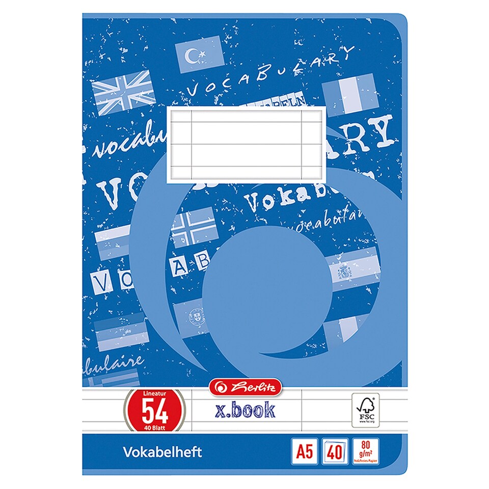 Sešit A5 linkovaný 40 listů