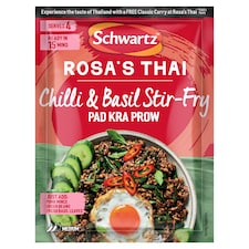 Schwartz Rosa's Thai Chilli & Basil Stir Fry Recipe Mix 30g