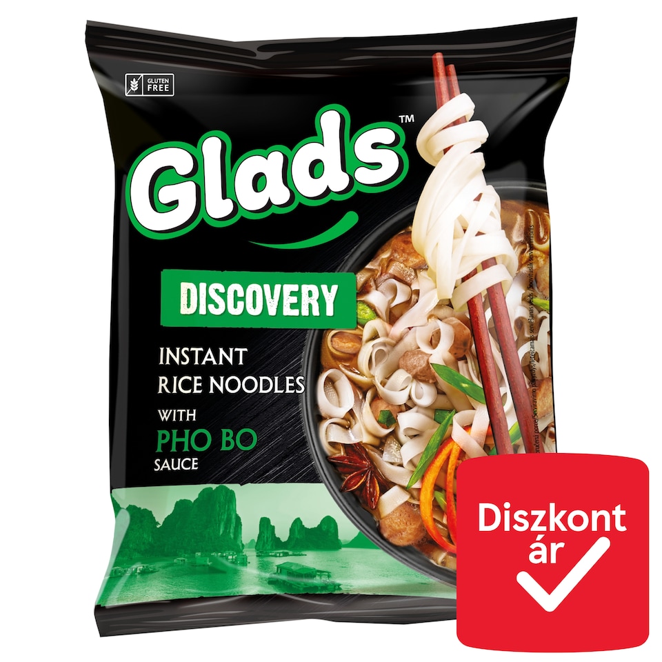 Glads Instant Rice Noodles with Pho Bo Sauce 65 g