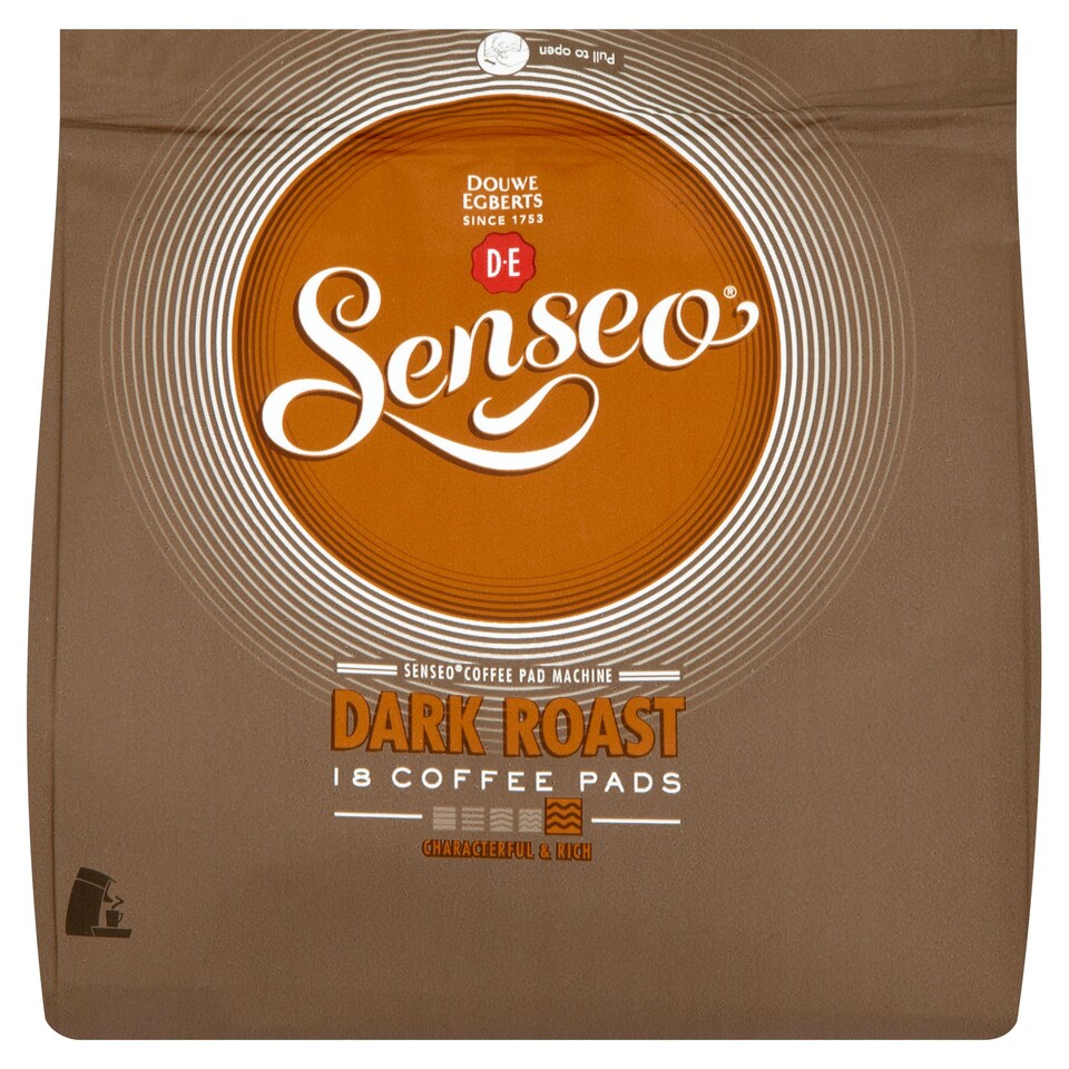 Douwe Egberts Senseo Dark Coffee Pods 18 Servings