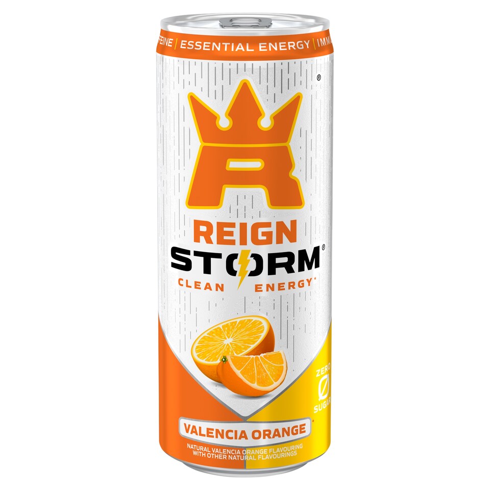 Reign Storm Clean Energy Drink - Valencia Orange 355ml