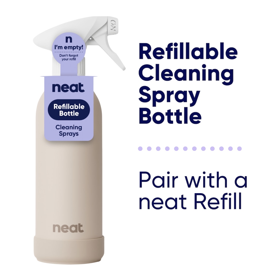 image 1 of NEAT Refillable Aluminium Stone Bottle for Cleaning Sprays 500ml