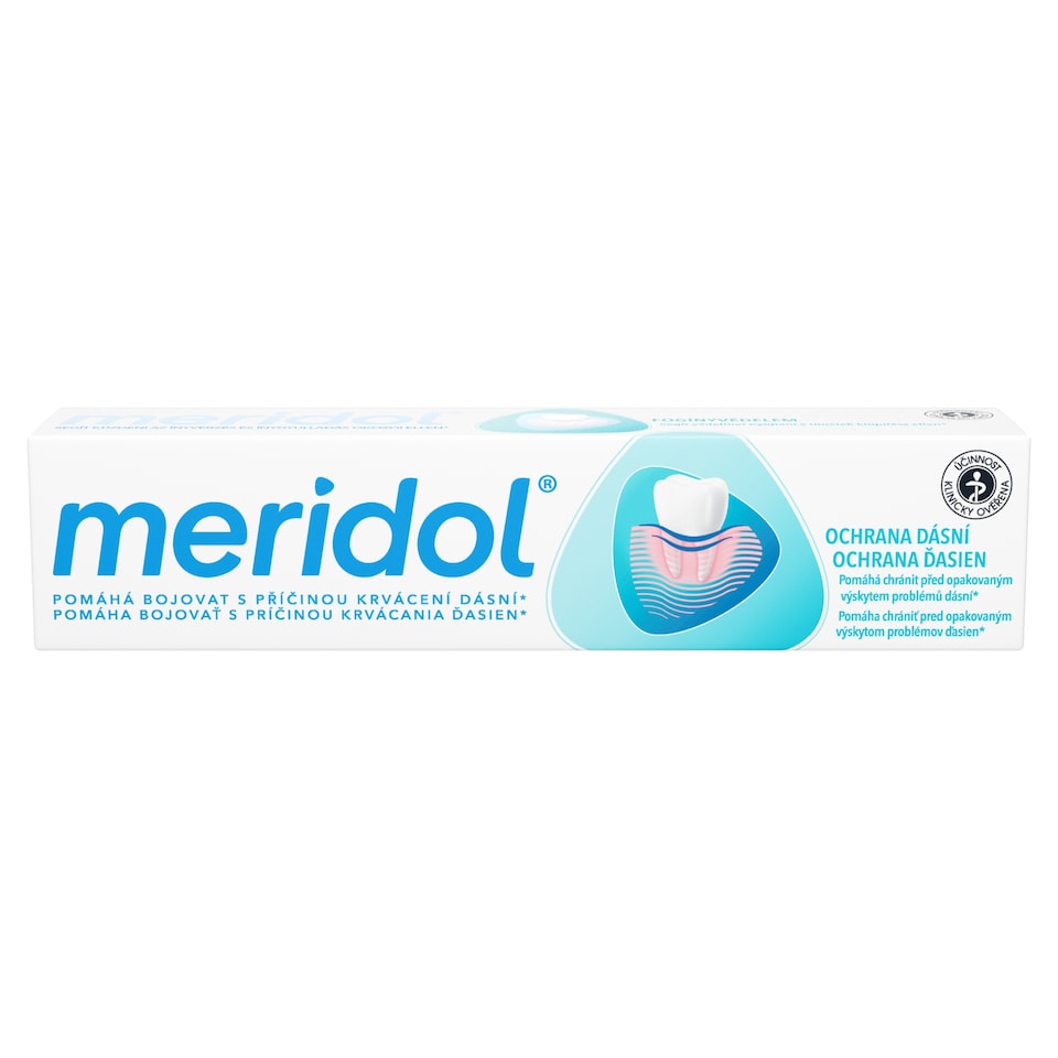 Obrázek 1 pro produkt meridol®Gum Protection zubní pasta pro ochranu dásní 75 ml