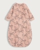 image 2 of F&F Baby Fleece Bow Print 1.5 Tog Sleeping Bag in Pink