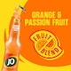 image 4 of J2O Orange & Passion Fruit 4x275ml