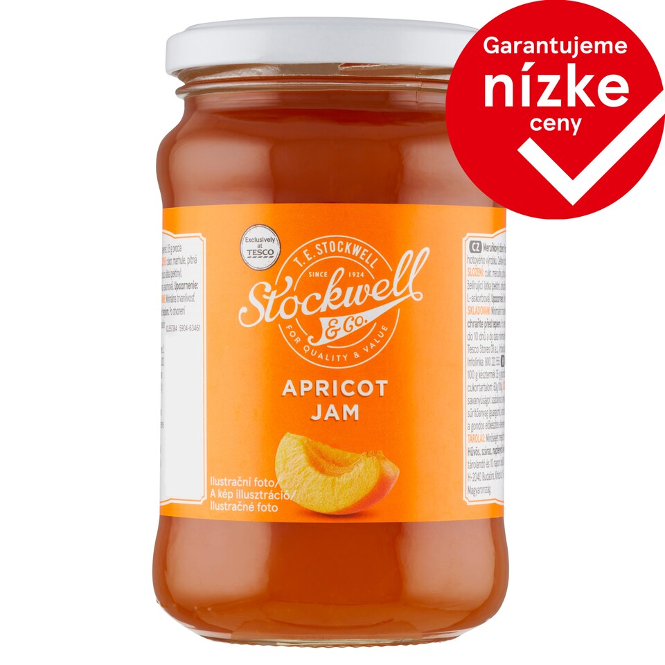 Stockwell & Co. Apricot Jam 450 g