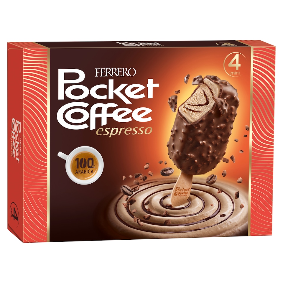 Obrázek 1 pro produkt Ferrero Pocket Coffee Espresso 4 ks 200ml