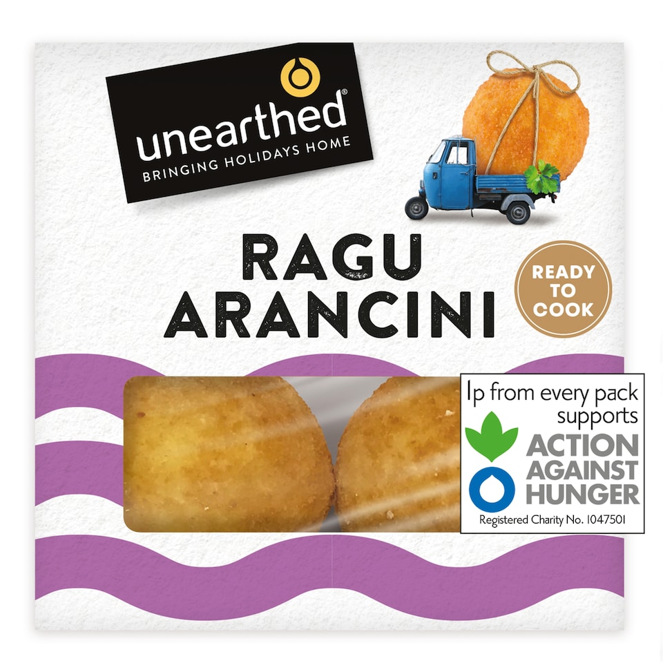 Unearthed Ragu Arancini 4 pack 240g