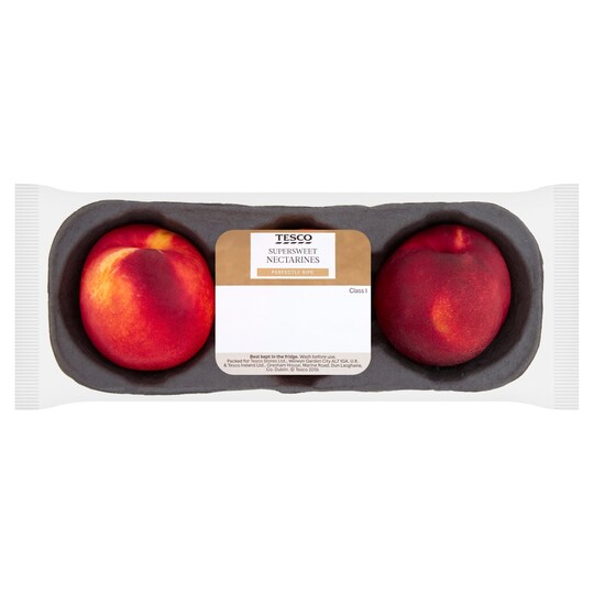 Tesco Supersweet Nectarine Mineral 3 Pack Tesco Groceries
