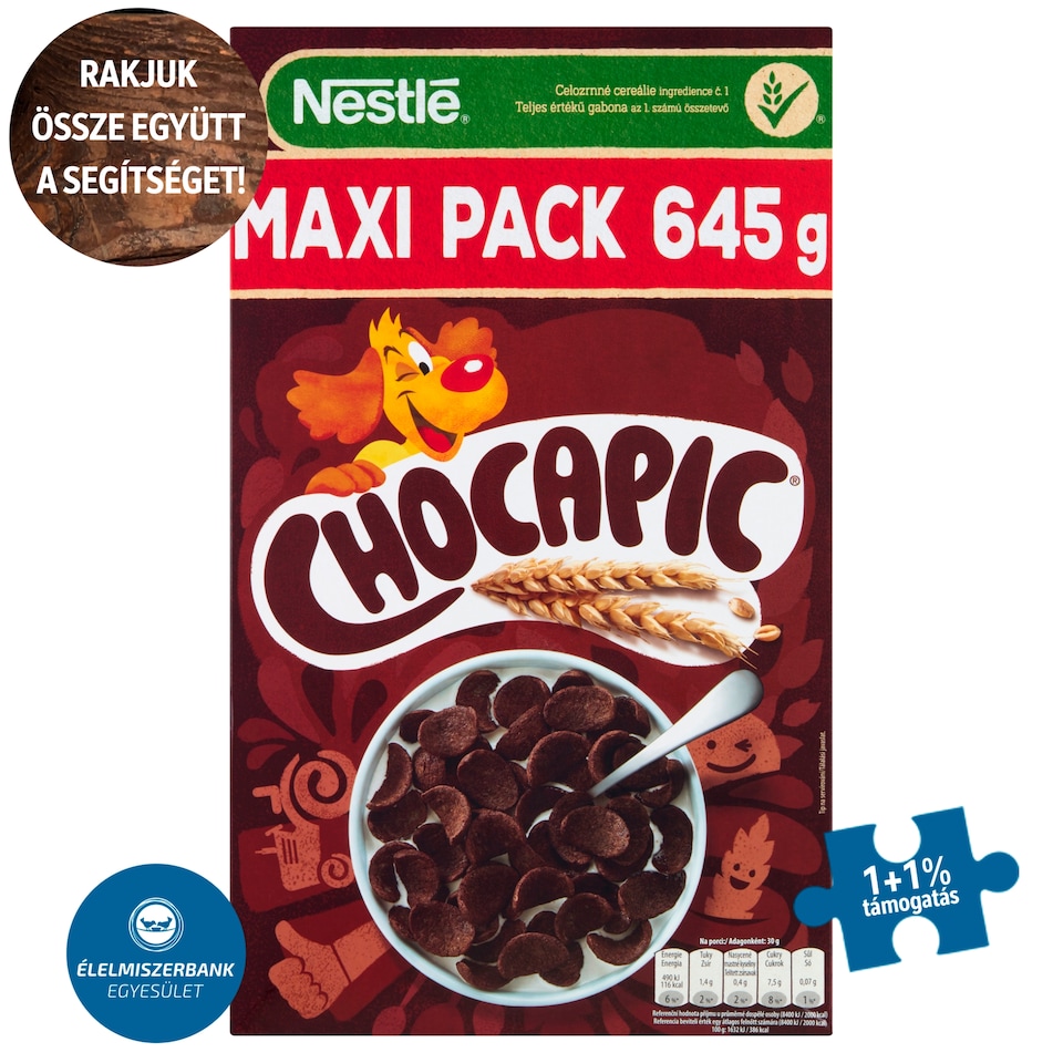 Chocapic Chocolate Flavoured Crunchy Cereals with Vitamins and Minerals 645 g