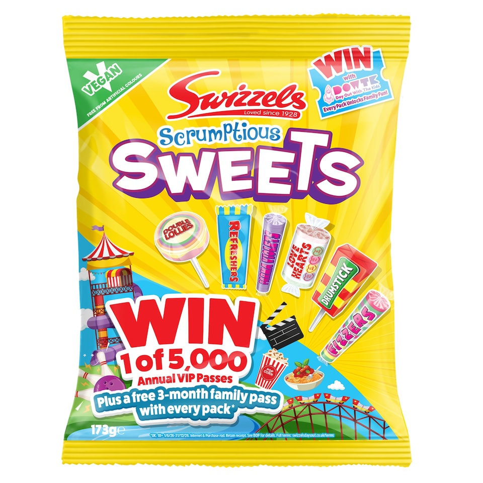 image 1 of Swizzels Scrumptious Sweets 173G