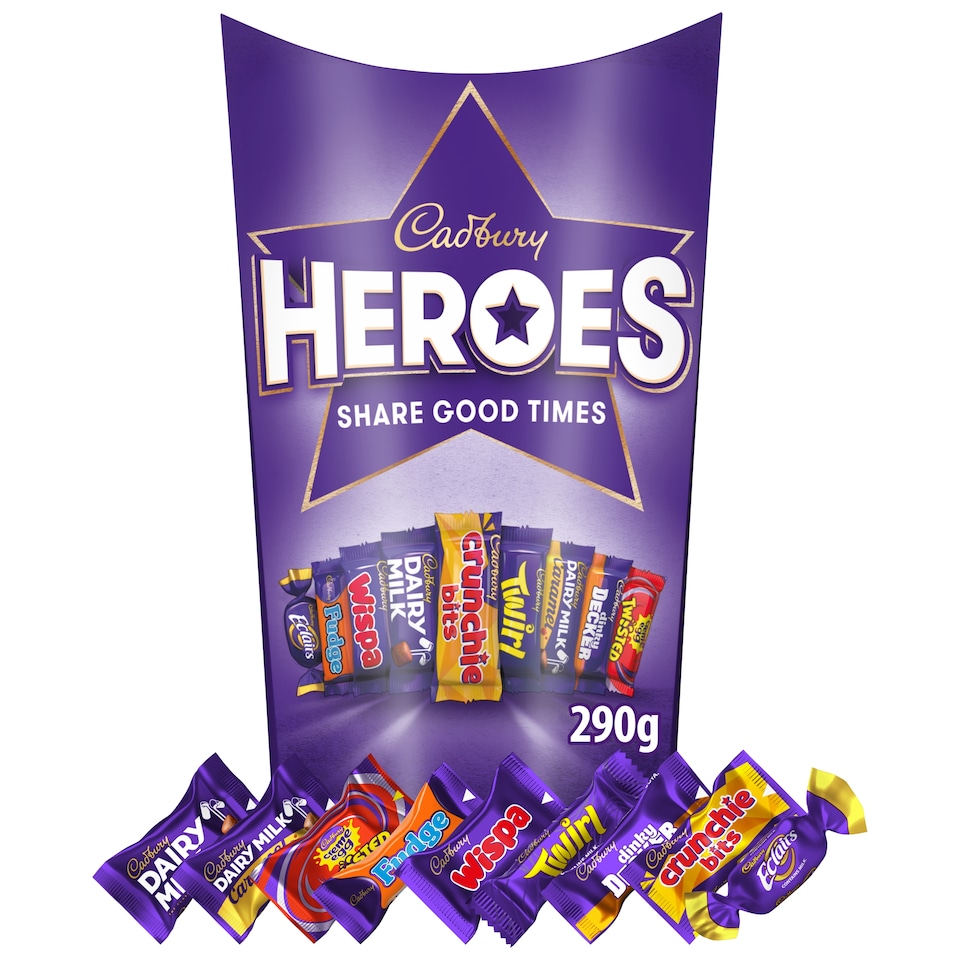 Cadbury Heroes Chocolate Box 290g