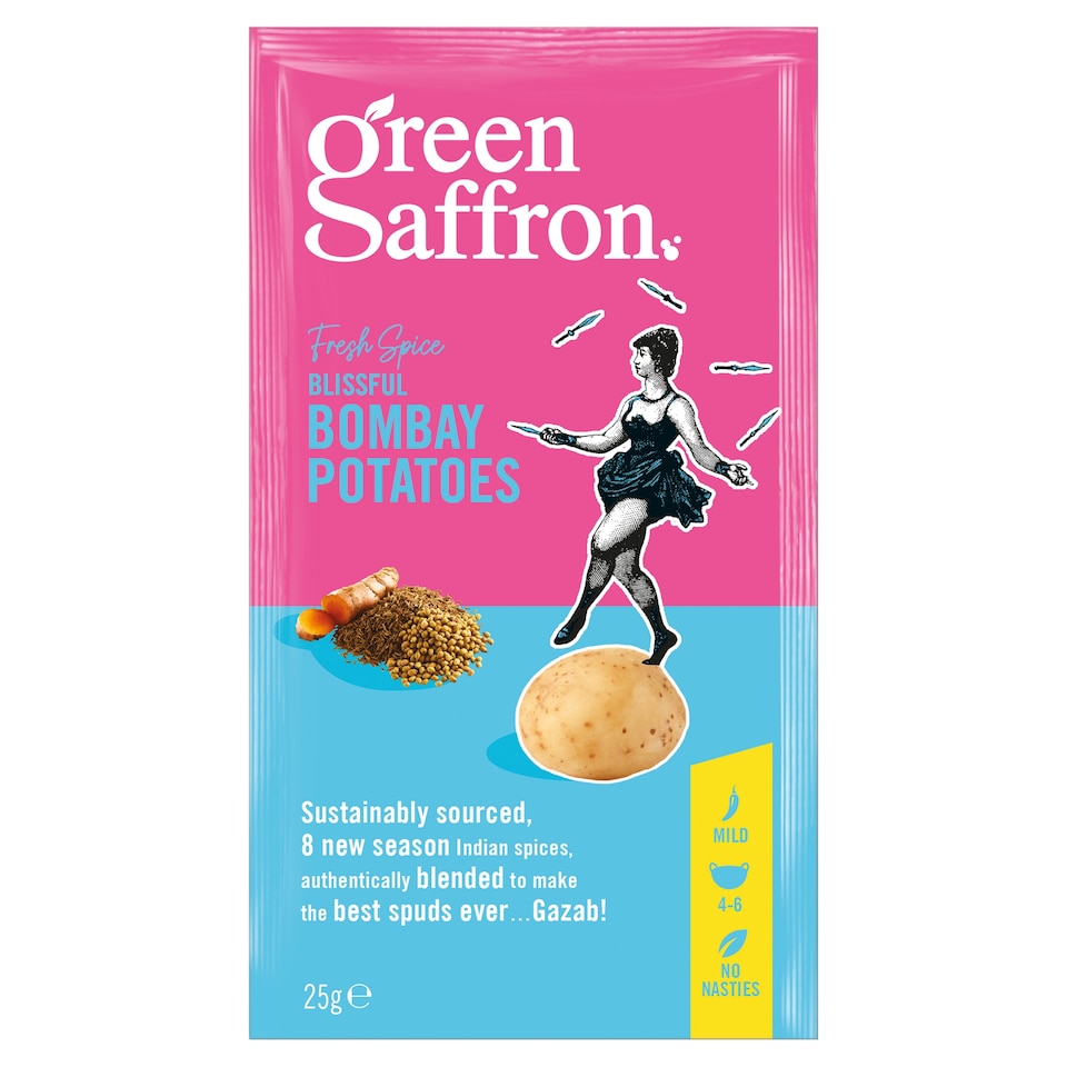 Green Saffron Bombay Potatoes Spice Blend