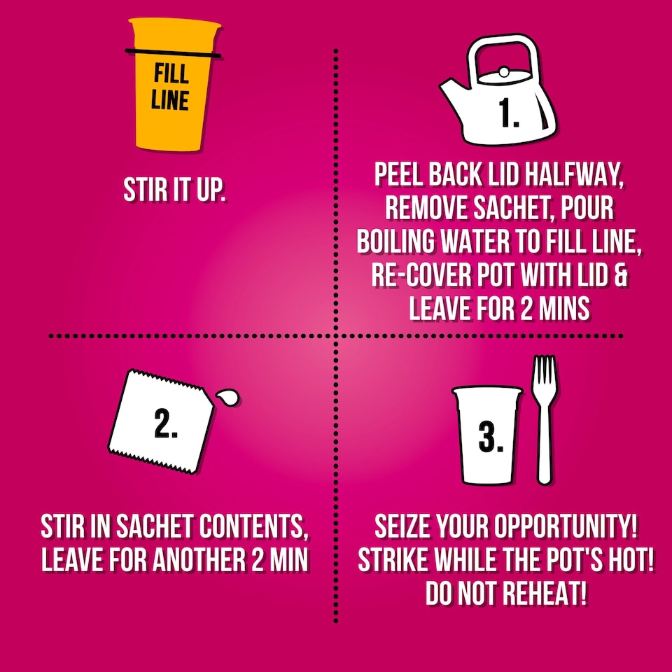 image 1 of Pot Noodle Piri Piri Chicken Instant Noodles 90g